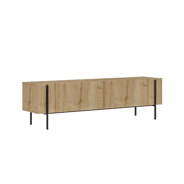 Hanah Home Soporte de TV Herman - Roble zafiro Hanah Home Soporte de TV Herman - Roble zafiro